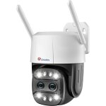 Ptz cam�ra surveillance wifi ext�rieure avec 2 objectif, zoom hybride 6x, suivi auto avec zoom auto, ...
