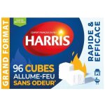 Cubes allume - feu - harris - 96 cubes - sans odeur - sans fume - matriaux naturels