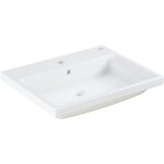Cube ceramic - vasque  encastrer, 61x49 cm, pureguard, blanc alpin 3947900h - grohe