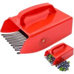 Cueilleur de baies, cueilleur de baies et rteau avec peigne en mtal et manche ergonomique pour une ...