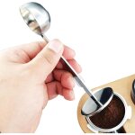 Cuill�re � caf� en acier inoxydable poli design moderne et pratique mesure pr�cise pour caf� en grain ...