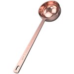 Cuillre gradue en acier inoxydable 304 pour assaisonnement de caf, lait en poudre, cuillre doseuse ...