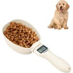 Cuill�re de mesure de nourriture pour animaux domestiques, cuill�re de mesure num�rique de cuisine pour ...