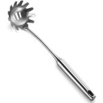 Cuill�re � spaghetti en acier inoxydable serveur de p�tes de 35 cm, facile � nettoyer, parfait pour cuisson ...