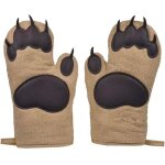 Cuisine cuisson barbecue �paississement pattes d'ours maniques et gants de four, four ours mains mitaines, ...