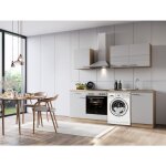 Cuisine kitchenette pour lave - linge encastrable chêne blanc merle 220 cm respekta Cuisine kitchenette pour lave - linge encastrable chêne blanc merle 220 cm respekta