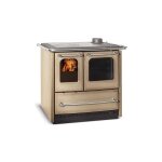La nordica - cuisinire  bois sovrana easy evo 2. 0 7. 5 kw cappuccino - sans couverle