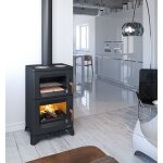 Cuisini�re � bois raccordable - bronpi hilton - c 14 kw avec kit air - avec kit four inox