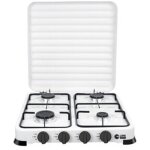 Cuisinire  gaz gpl 4 feux - 1 / 1, 5 / 1, 5 / 2, 2 kw