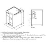 Cuisini�re � granul�s - punto fuoco lea 7. 2 kw noir