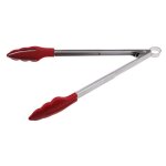 Cuisipro - pince universelle avec dents (avec silicone) - rou - 74717805