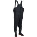 Cuissardes avec bottes noir taille 40 - vidaxl