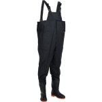 Cuissardes avec bottes noir taille 43 - vidaxl