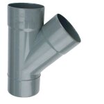 Culotte mle / femelle simple pvc - 45 - diamtre 40 mm