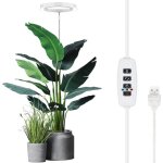 Cultivez la lumi�re, lampe de croissance led for plantes d'int�rieur � spectre complet, intensit� variable, ...