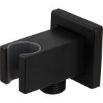 Curseur barre de douche � main mural en laiton massif avec sortie d'eau, coude d'alimentation de douche ...