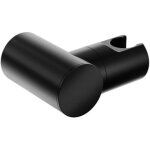 Curseur barre de douche mural en laiton, support de pommeau de douche portable, noir