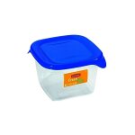 Curver bote fresh'n go carre 0, 45l - bote de conservation alimentaire transparente - adapte au micro ...