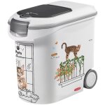 Curver - conteneur a croquettes 35l / 12 kg - pets collection - pour chat