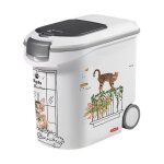 Curver - conteneur a croquettes 35l / 12 kg - pets collection - pour chat