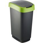 Flip bin - poubelle 10l à couvercle basculant - pour cuisine, bureau, salle de bain - 18, 9 x 23, 5 x ... Flip bin - poubelle 10l à couvercle basculant - pour cuisine, bureau, salle de bain - 18, 9 x 23, 5 x ...