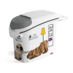 Curver - petlife bote a croquettes pour chiens 6 kg 23 x 50 x 36 cm