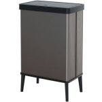 Poubelle sur pieds - verto - curver - ouverture touch - 54 l - gris perle 261832