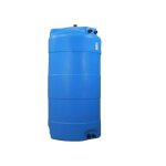 Elbi - cuve rcupration eau de pluie 1500l - rservoir arien vertical bleu - polythylne cv