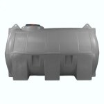 Elbi - cuve r�cup�ration eau de pluie 2000l - r�servoir a�rien horizontal gris - poly�thyl�ne cho