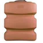Elbi - cuve rcupration eau de pluie 500l - rservoir arien compact terracotta - polythylne cpn