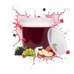 Cuve de fermentation 33l, seau transparent + robinet, pour liqueurs, vins et bi�res.