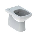 Cuvette au sol, blanc brillant geberit rimfree selnova square - con copri wc standard