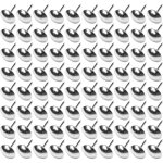 Cyclingcolors - 100x clou tapissier 11mm chrom argent dcoratif ameublement canap fauteuil lit chaise ...