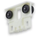 Cyclingcolors - chariot de tirage polyamide ivoire pour tringle  rideau type 24 x 16mm conducteur jonction ...