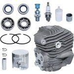 Cylindre piston pour husqvarna k760 k750 d�coupeuse, 51mm cylindre + piston + vilebrequin + roulement ...