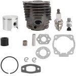 Zoternen - cylindre - piston 46 mm avec kit de joints, pour moteurs husqvarna 50, 51 et 55 rancher nikasil ... Zoternen - cylindre - piston 46 mm avec kit de joints, pour moteurs husqvarna 50, 51 et 55 rancher nikasil ...
