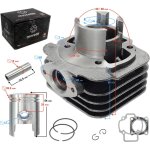 Cylindre pour scooter 2t 50cc piaggio typhoon