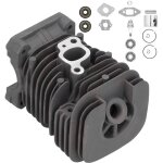 Cylindre de tron�onneuse, ex�cution exquise de cylindre pour partenaire poulan 350 351 390 420 2150 2250 ...