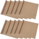 Lot de 10 plaques de cuisson en tflon, doublure de four antiadhsive rutilisable 50 x 40 cm pour cuisson ...