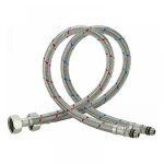 Cyslmuk - 100cm raccordement flexible robinet en acier inoxydable pour eau chaude et froide mitigeur ... Cyslmuk - 100cm raccordement flexible robinet en acier inoxydable pour eau chaude et froide mitigeur ...