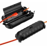 Lot de 2 boite etanche electrique pour fiche, safe - box du câble Étanche ip54, boîtier de protection ... Lot de 2 boite etanche electrique pour fiche, safe - box du câble Étanche ip54, boîtier de protection ...