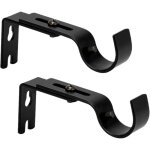 2 pièces support de tringle à rideaux, support de tringle à rideau réglable support pour tringle à rideau ... 2 pièces support de tringle à rideaux, support de tringle à rideau réglable support pour tringle à rideau ...