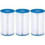 Lot de 3 cartouches filtrantes de climatisation de piscine, diverses s�ries d'accessoires de pompe � ...