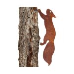30 cm - Écureuil pour arbre - décoration de jardin en métal - patine rouille naturelle, decoration jardin ... 30 cm - Écureuil pour arbre - décoration de jardin en métal - patine rouille naturelle, decoration jardin ...