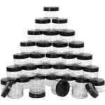 Lot de 32 petits pots d'chantillons de maquillage, contenants cosmtiques de 15 grammes avec couvercles, ...