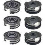 Lot de 6 bobines de fil de rechange pour coupe - bordure lidl parkside prta 20 - li a1, b2, c3, prt 550 ... Lot de 6 bobines de fil de rechange pour coupe - bordure lidl parkside prta 20 - li a1, b2, c3, prt 550 ...