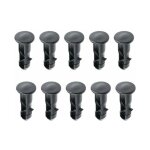 65 x18mm lot de 10 goupilles de charnire pour couvercle de poubelles  roulettes en plastique noir pour ...