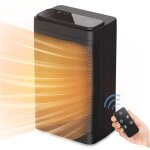 Cyslmuk - arotherme 1200 w, radiateur ptc avec tlcommande, radiateur soufflant oscillant  60  conomie ...