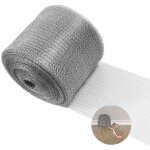 Barrière anti - rongeurs, remplissage en acier inoxydable pour trous de fissures murales, rouleau de ... Barrière anti - rongeurs, remplissage en acier inoxydable pour trous de fissures murales, rouleau de ...