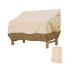 Beige, 97x89x79cm housse de protection pour banc, housse banc jardin tissu oxford impermable, housse ...